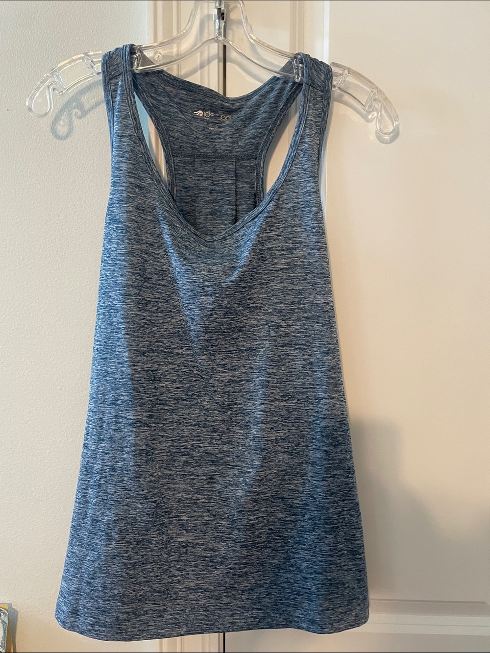 Ideology Heathered Navy Blue Racerback Tank